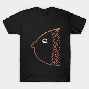 Colorful karp rainbow red T-Shirt